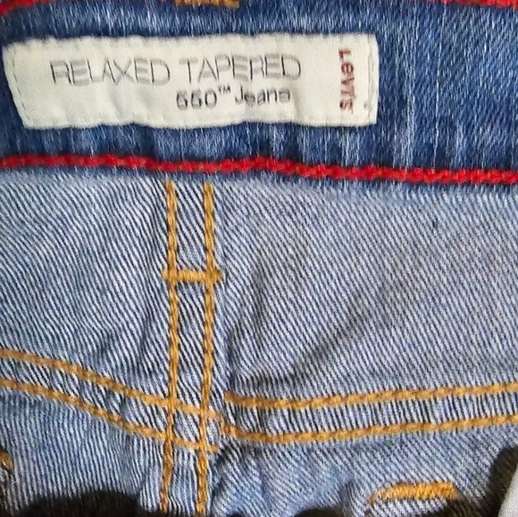 Levi 560 Cropped Jeans Size 12M - Picture 3 of 5